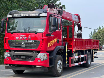 New Regulation HOWO TX Single-Bridge Crane Truck – Weichai 270HP | Howocrane 8T 5-Section Boom