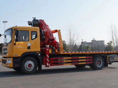 Dongfeng 4x2 Wrecker Truck with Knuckle Boom Crane – Factory Direct Road Recovery