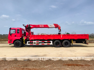 Dongfeng 6X4 With 12-Ton 4-Section Crane Truck: Built for the Toughest Jobs