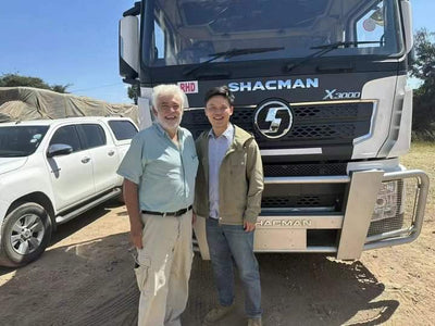 International Customer Visits Shenbai to Inspect SHACMAN X3000 Truck