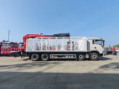 The No.1 export brand of folding boom cranes! [Strong][Strong]