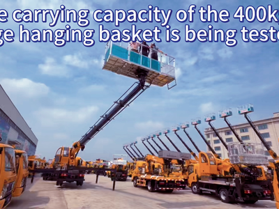 400kg Aerial Work Platform: Load Test & Custom Export Unit in Action