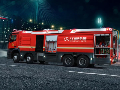 Mercedes-Benz 18-Ton Foam Fire Truck: Full Technical Specifications