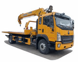 HOWO 4*2 Clearance truck with crane heavy machine - SHENBAI Auto
