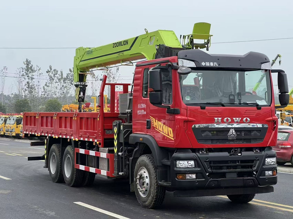 High-Spec 6x4 MAN-Engine 350HP Knuckle Boom Truck (Zoomlion 14T Crane) – Immediate Delivery