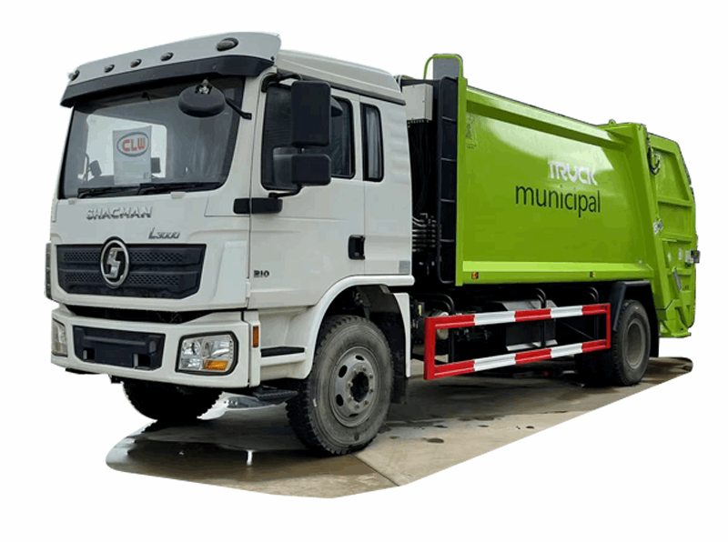 SHACMAN 4*2 15CBM  Compressed garbage truck