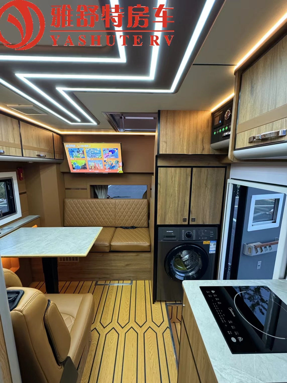 Chengli Yashutte HOWO Commander Mid-Ring Pop-Up Roof RV - View 4 - SHENBAI Auto