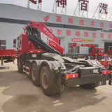SHACMAN 6×4 Knuckle Boom Crane