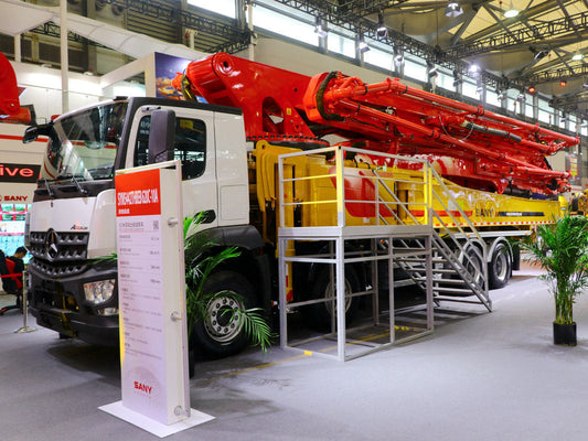 Mercedes-Benz 8x4 Concrete Pump Truck - SHENBAI Auto