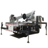Howo 12-18 meters 4 x2 telescopic boom high-altitude working platform truck - View 3 - SHENBAI Auto