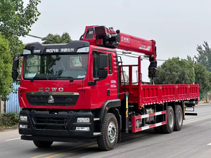 HOWO TX Changxing 12-ton 6-section Boom Truck mounted Crane
