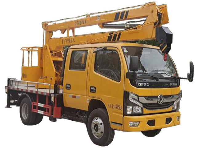 18 meters Dongfeng 4x2  folding arm high altitude Aerial Work Vehicle