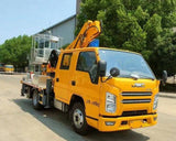 16 meters JiangLing 4x2 telescopic boom aerial operation vehicle - SHENBAI Auto