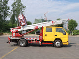 JMC SHUNDA DOUBLE ROW CAB LADDER MOVING TRUCK