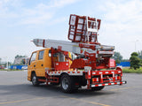 JMC SHUNDA DOUBLE ROW CAB LADDER MOVING TRUCK