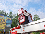 JMC SHUNDA DOUBLE ROW CAB LADDER MOVING TRUCK