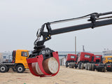 Dongfeng 4*2 changxing 6.3-ton folding boom truck crane