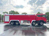 SINOTRUK HOWO 25 TON FOAM FIRE TRUCK TECHNICAL