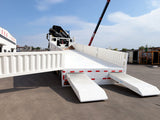 Isuzu 8x4 changxing 16-ton folding boom truck crane