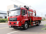 Dongfeng 4×2 Changxing 10-ton Straight Boom Truck Crane