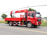 Dongfeng 4×2 Changxing 10-ton Straight Boom Truck Crane