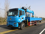 Dongfeng 6×4 Changxing  12-ton straight boom truck-mounted crane
