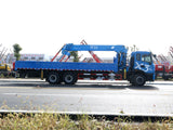 Dongfeng 6×4 Changxing  12-ton straight boom truck-mounted crane