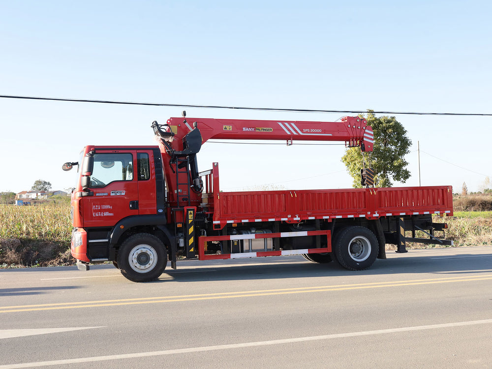 Howo Sany 8 Ton Truck Mounted Crane