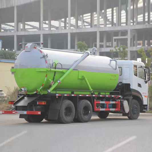 Dongfeng 18 cubic- 22 cubic 6x4 sewage suction truck vacuum truck - View 5 - SHENBAI Auto