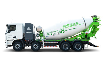 Yutong Heavy Truck 8X47 Cubic Meter Pure Electric Concrete Mixer Truck