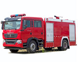 HOWO 4X2  8000L foam fire truck