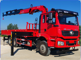 Shanxi Automobile Delong 6*4 changxing 12-ton Knuckle Arm Truck Crane