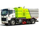 Howo 4x2  Wash Sweep car 7 cubic bins 9 cubic water tanks