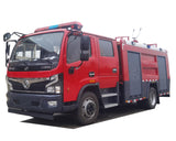 Dongfeng  4X2  5000L  foam fire truck