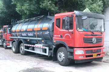 Dongfeng Huashen T5 220 HP 15.5 m³ Tank Truck for Corrosive Goods - View 3 - SHENBAI Auto