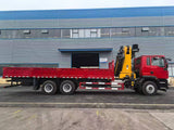 Sinotruk Howo TX 12T XCMG Folding Boom Lorry Crane