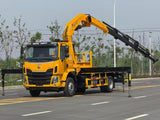 Dongfeng Liuzhou 16T Changxing Folding Boom Lorry Crane