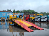 Jiefang Hu V Blue Plate Telescopic Flatbed Wrecker