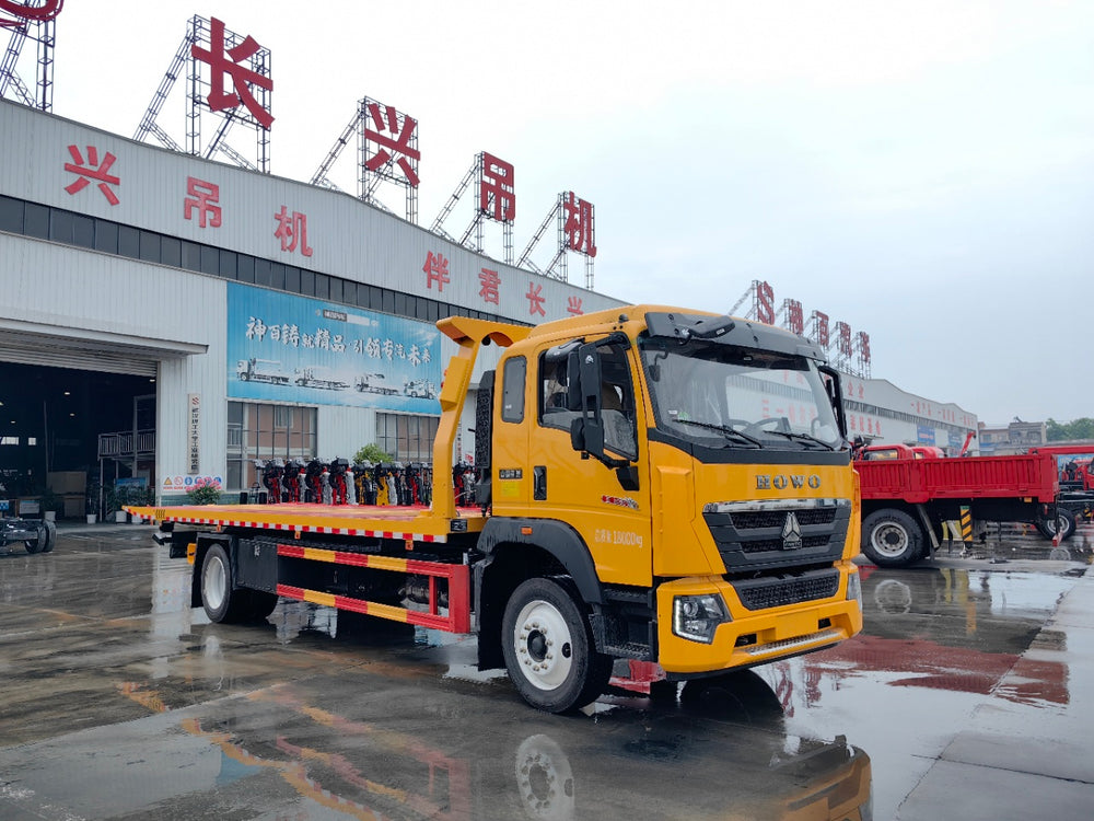 Sinotruk Howo G5X Yellow Plate Large One-Drag-Two Wrecker
