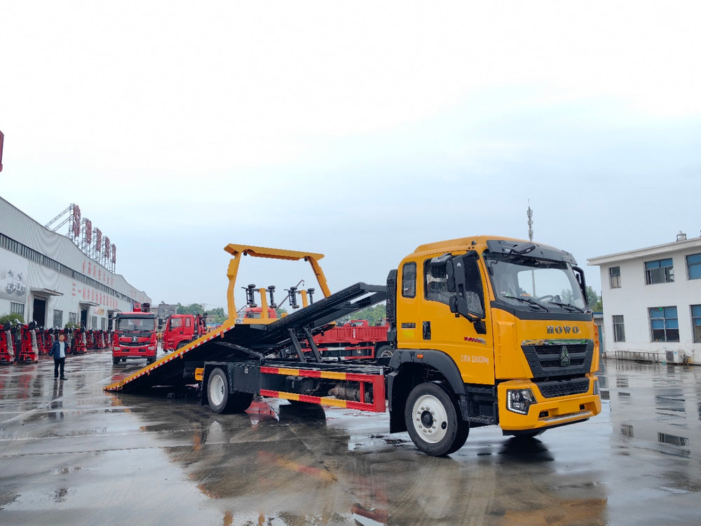 Sinotruk Howo G5X Yellow Plate Large One-Drag-Two Wrecker