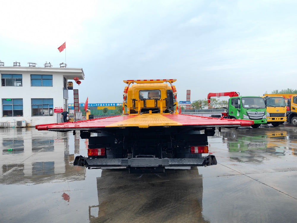 Sinotruk Howo G5X Yellow Plate Large One-Drag-Two Wrecker