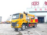 Dongfeng Short Wheelbase Wrecker With Crane