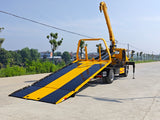 Dongfeng Dolica 4400 Wheelbase Wrecker Truck With Crane