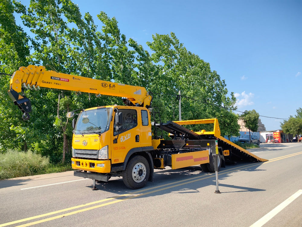 Jiefang Hu VH Wrecker Truck With Crane