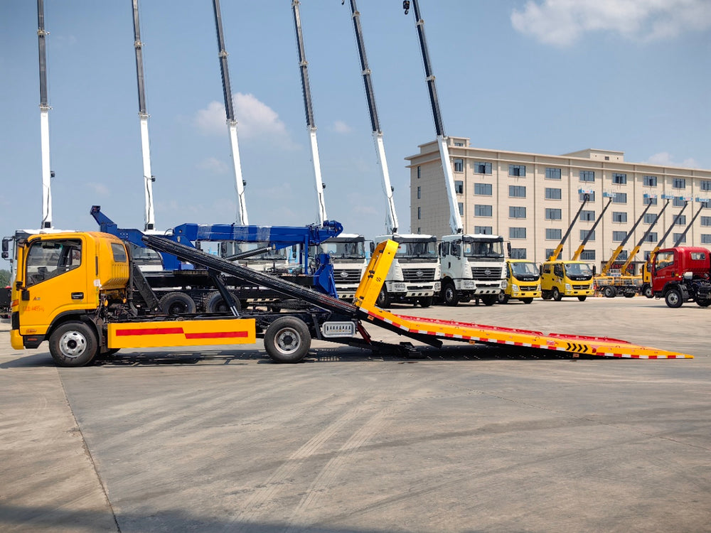 Jac Junling Integral Inclined Drop Wrecker Truck
