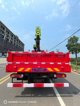 HOWO Zoomlion 8-ton 5-section Boom Truck mounted Crane