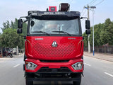 HOWO Changxing 14-ton 5-section boom truck mounted crane