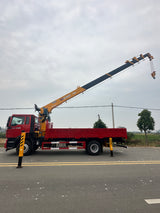 Howo 4×2 Shimei 8-ton 6-section Boom Truck Mounted Crane