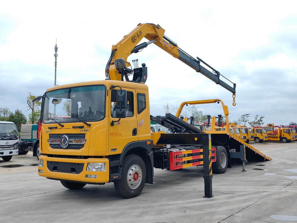 Dongfeng Dolica D9 Wrecker Crane Truck