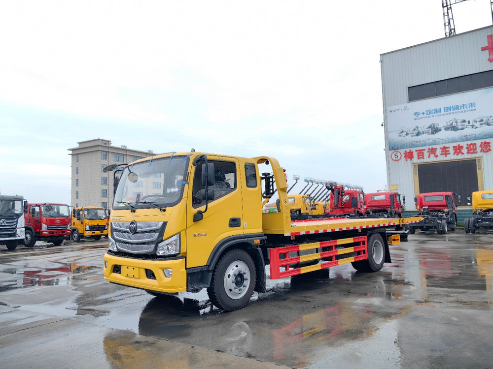 Foton Aumark Yellow Plate One-tow-two Wrecker Truck